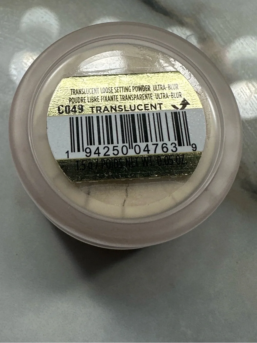 Laura Mercier MINI Translucent Loose Setting Powder